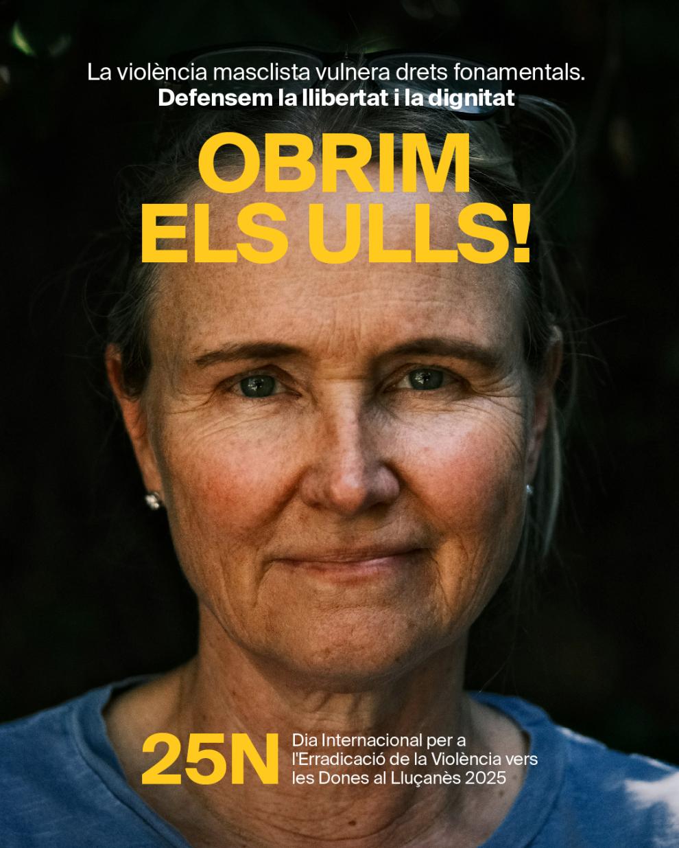 Olost i Santa Creu se sumen als actes commemoratius del 25N al Lluçanès 